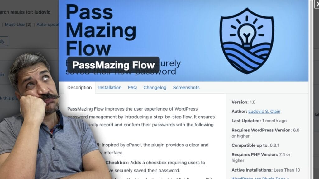 Améliorez la sécurité de vos comptes wordpress avec le plugin passmazing flow